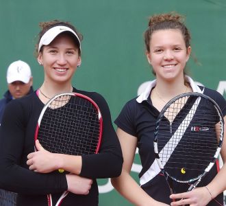 Giulia Squadrin E Anna Pampanin Prima Della Finale